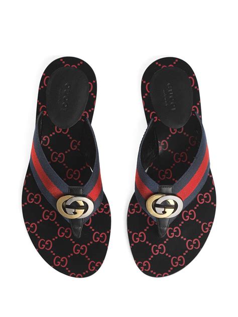 authentic gucci flip flops|Gucci Flip Flops cheap women's.